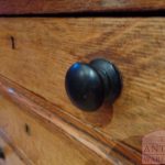Escritorio de socios de roble antiguo 5