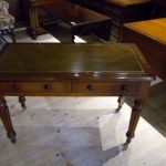Escritorio antiguo de caoba circa 1840 1