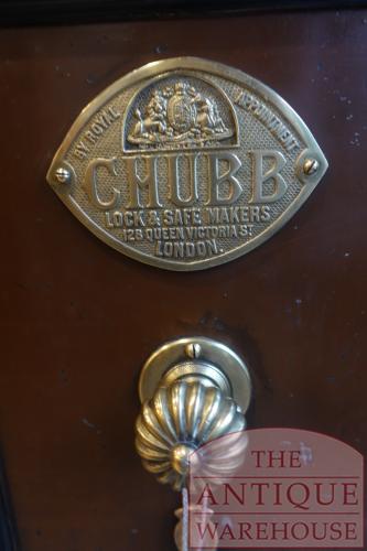 caja británica antigua Chubb 2