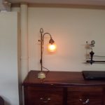 lámpara de escritorio de latón antiguo 3